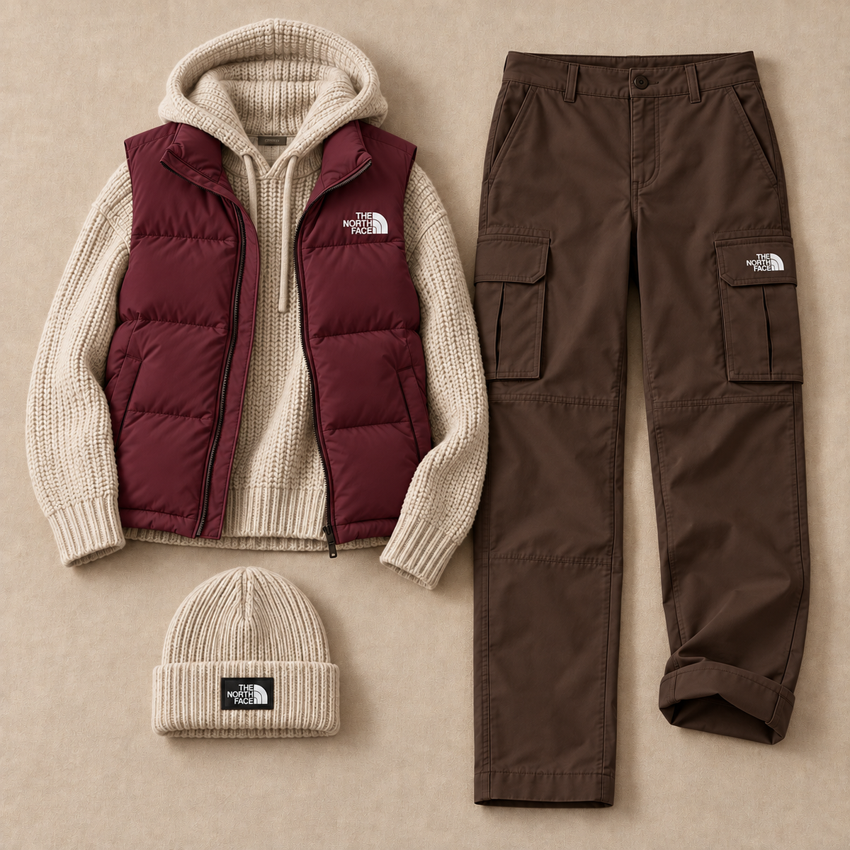Four Piece Casual Set for Autumn Winter