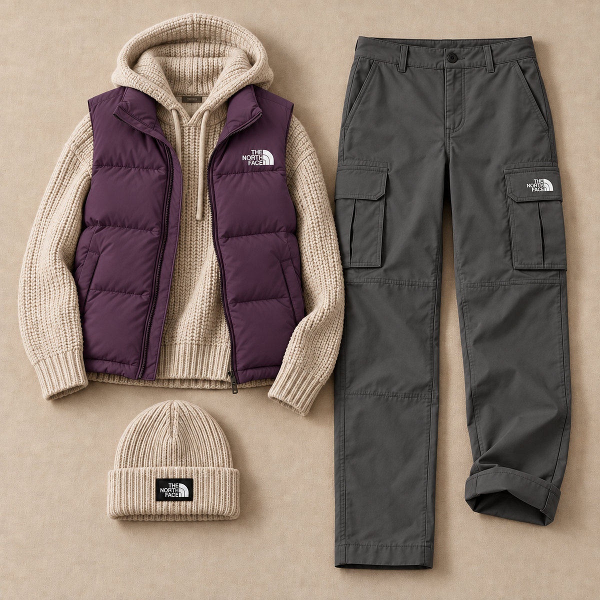 Four Piece Casual Set for Autumn Winter