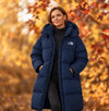 Long Hooded Down Coat
