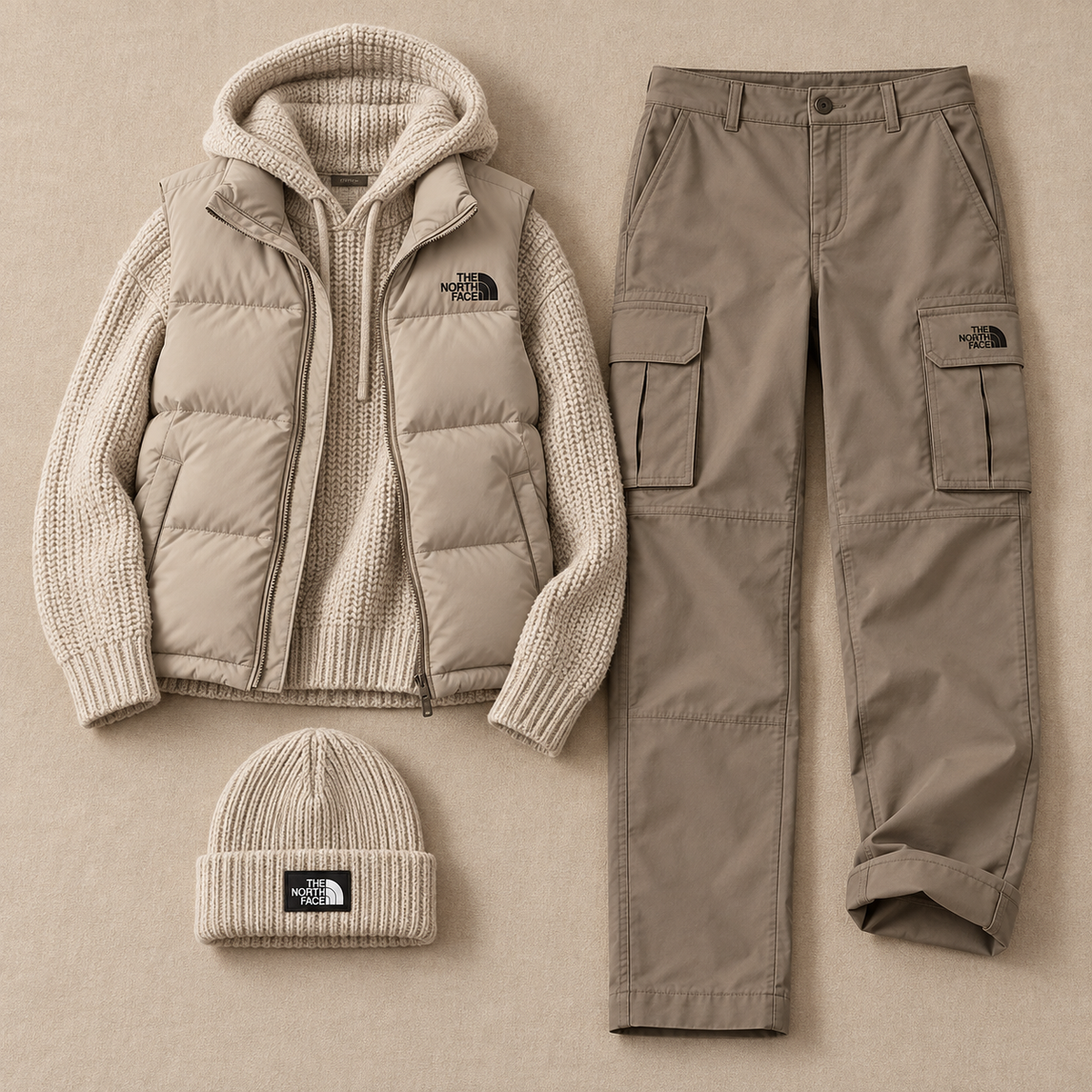 Four Piece Casual Set for Autumn Winter