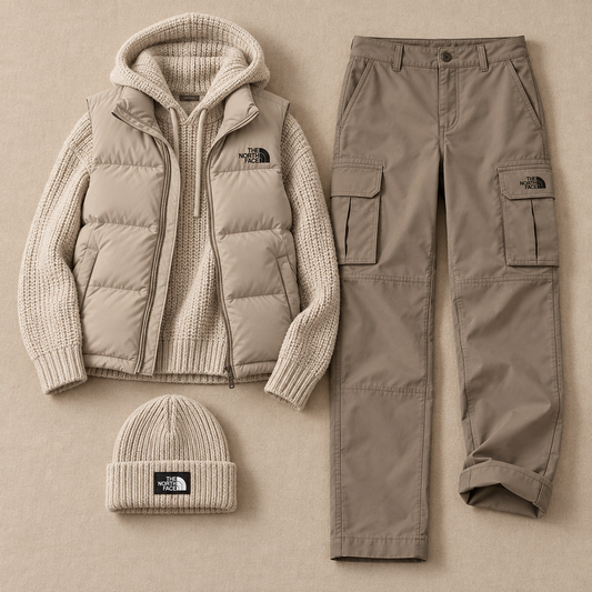 Four Piece Casual Set for Autumn Winter