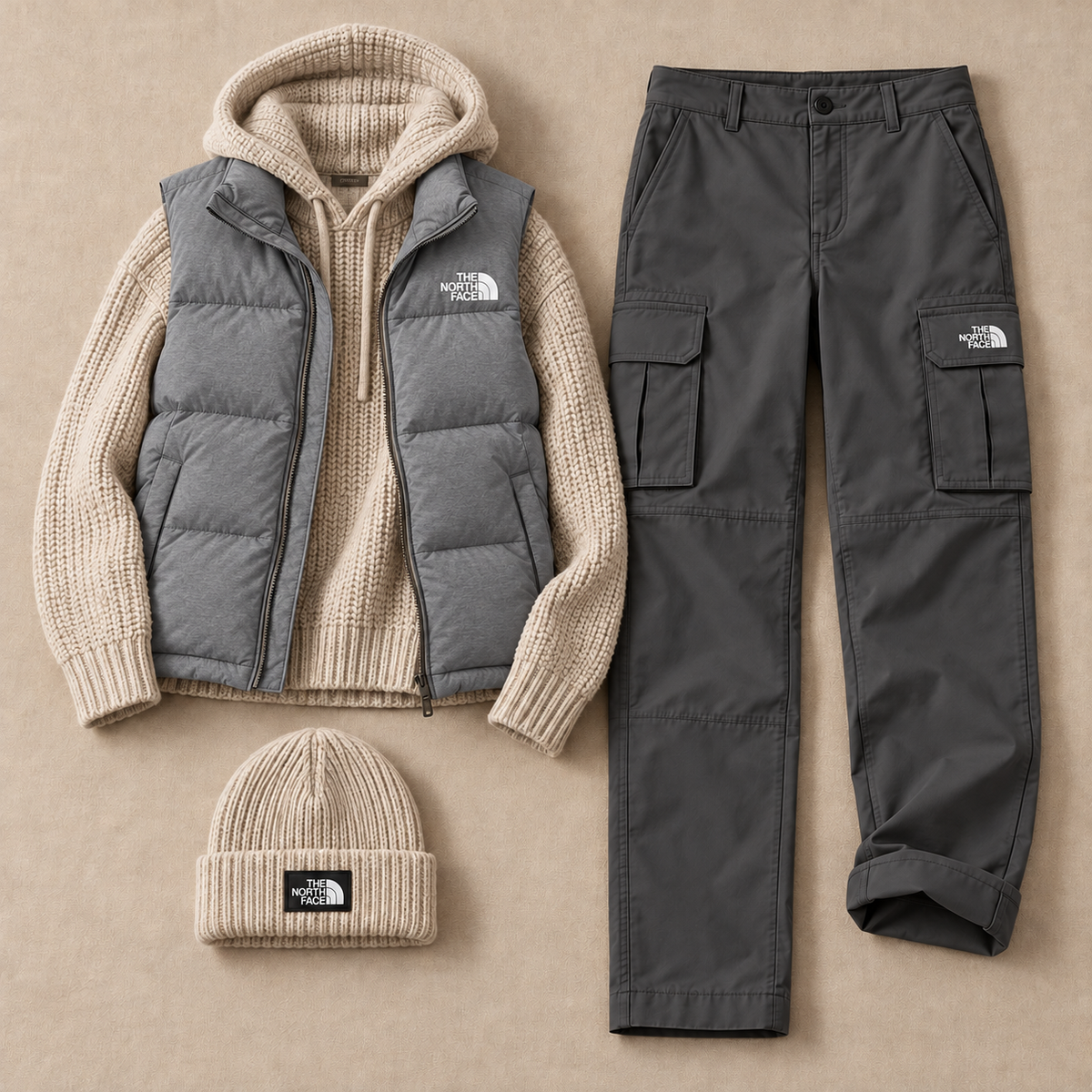 Four Piece Casual Set for Autumn Winter