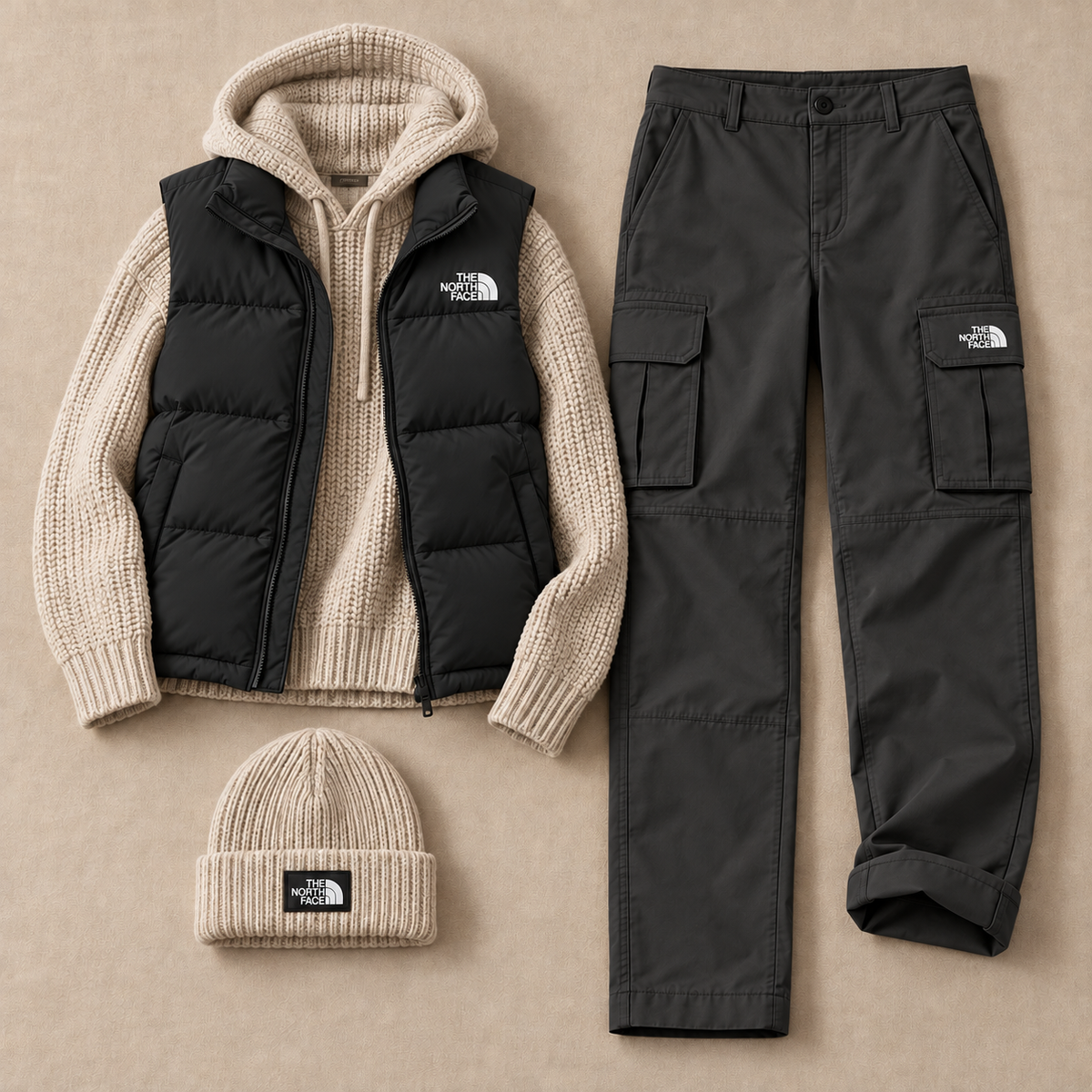 Four Piece Casual Set for Autumn Winter