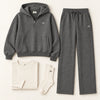 Half Zip Hooded Lounge Set